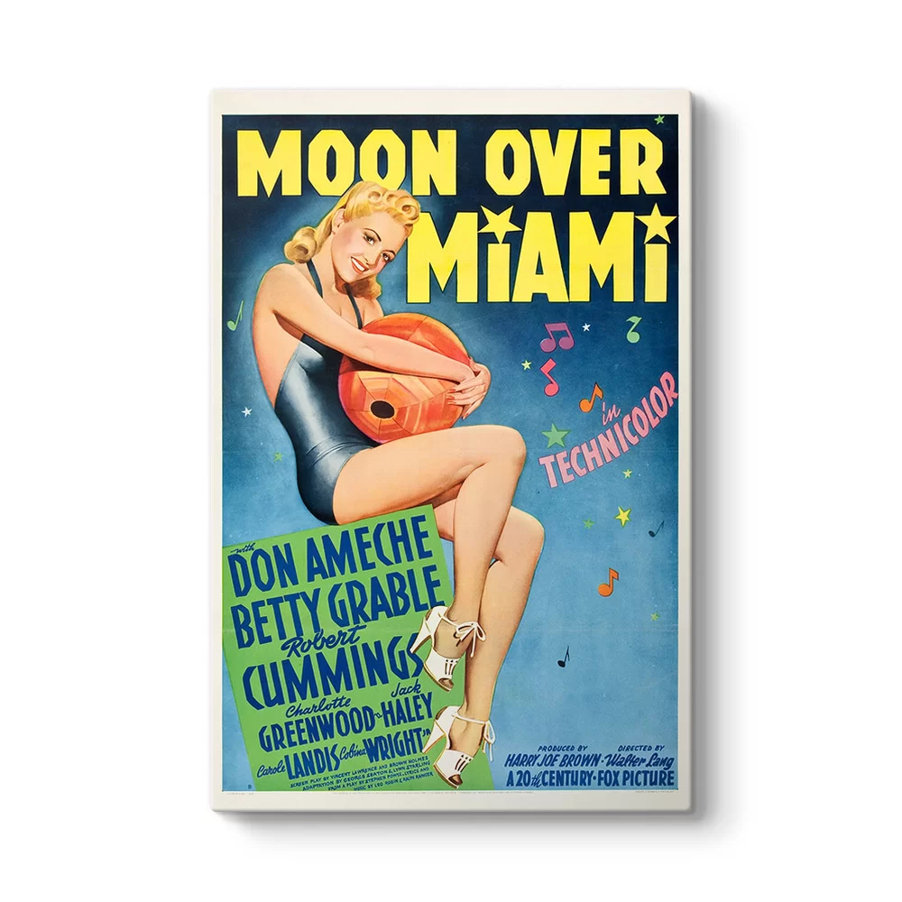 Moon Over Miami Tablosu - Model 2